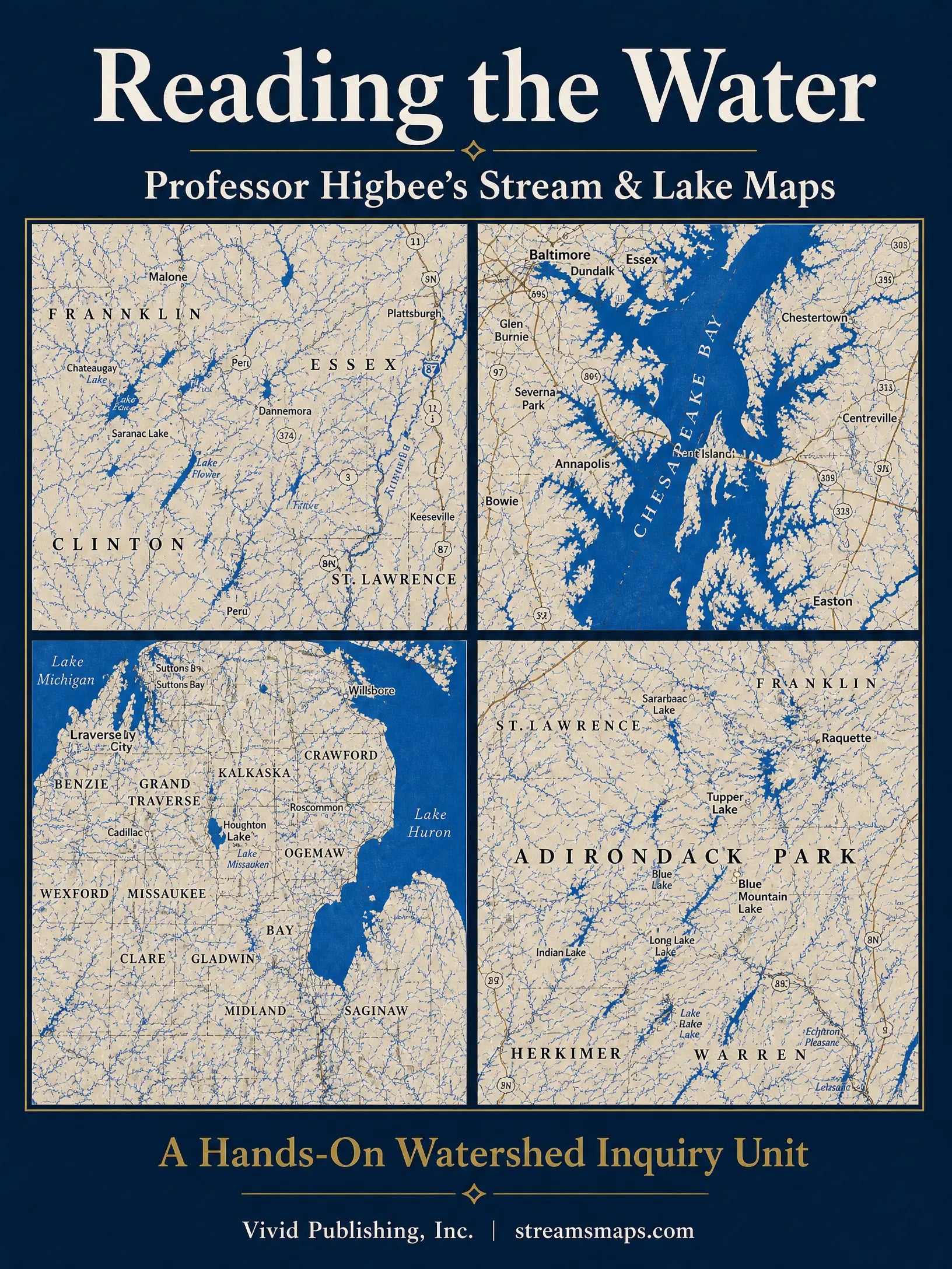 Reading the Water - Based on Professor Higbee's Stream & Lake Maps