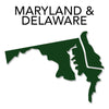 Maryland & Delaware Map